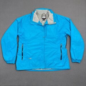 Outdoor Research Jacket Mens XL Blue Pertex Shield Waterproof - Missing Hood